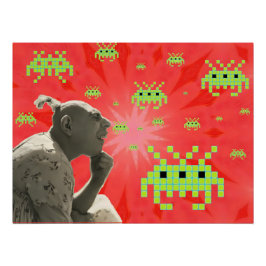 Póster Schlitze y el sueño invasor