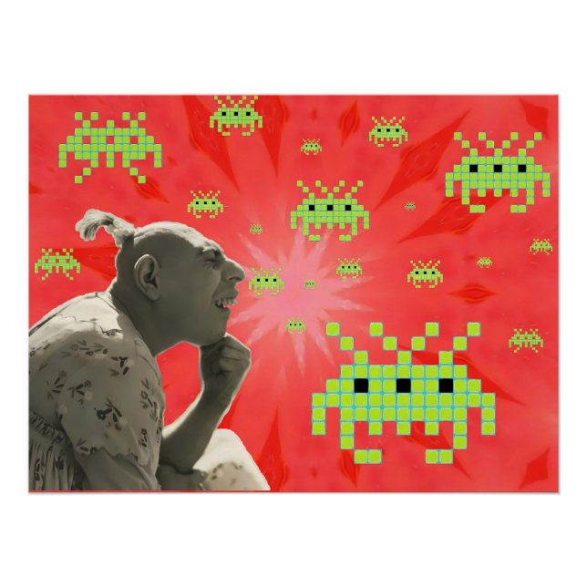 Póster Schlitze y el sueño invasor (Anverso)