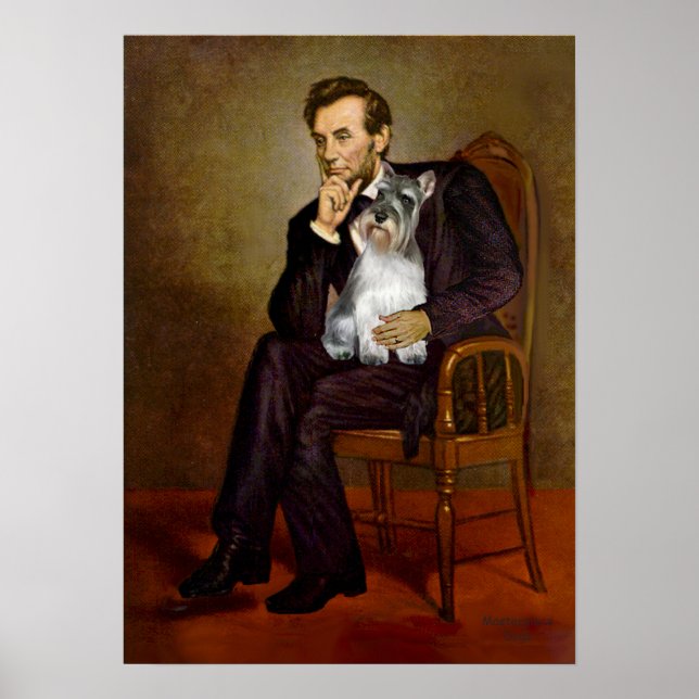 Póster Schnauzer 11N - Lincoln (Frente)