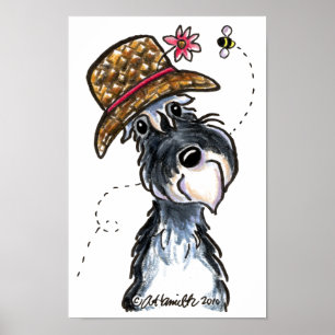 Póster Schnauzer magnífico de Ole