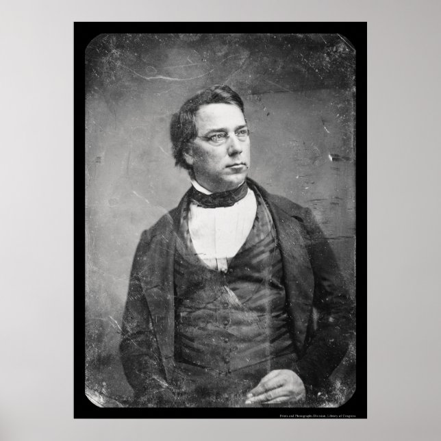 Póster Scholar George Perkins Marsh Daguerreoype 1850 (Frente)