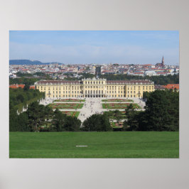 Póster Schönbrunn Viena Austria
