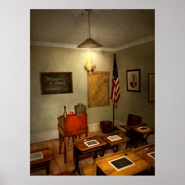 Póster School - Classroom - Welcome to class (Frente)