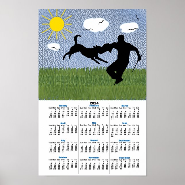 Póster Schutzhund - En la sombra de las mangas, Malinois  (Frente)