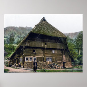 Póster Schwarzwaelder Bauernhaus