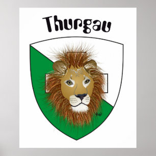 Póster Schweiz, Suisse, Svizzera, Svizra, Suiza