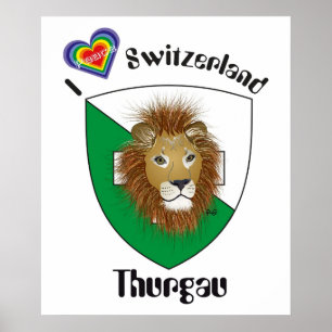Póster Schweiz, Suisse, Svizzera, Svizra, Suiza