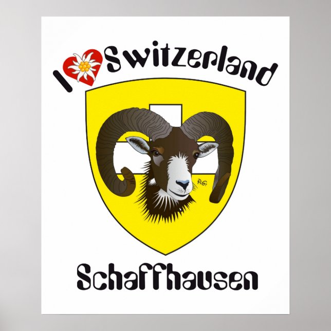 Póster Schweiz, Suisse, Svizzera, Svizra, Suiza (Frente)