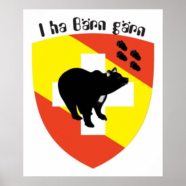 Póster Schweiz, Suisse, Svizzera, Svizra, Switzerland, (Frente)