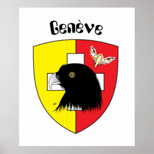 Póster Schweiz, Suisse, Svizzera, Svizra, Switzerland