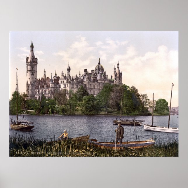 Póster Schwerin Castle (Frente)