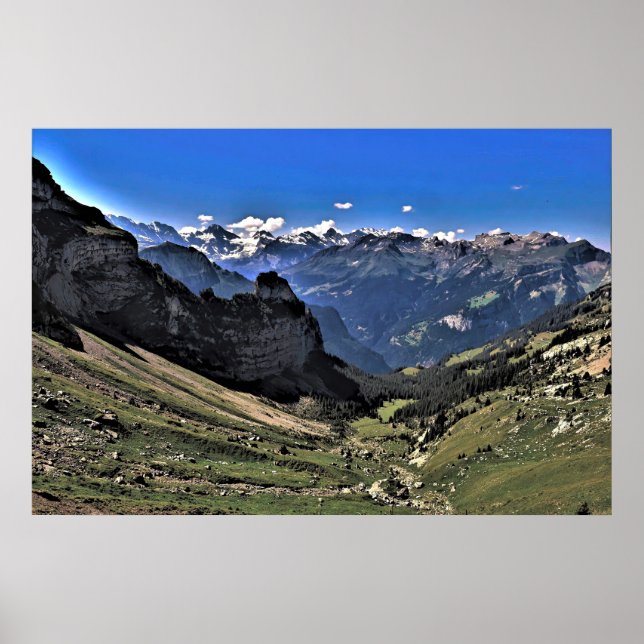 Póster Schynige Platte (Frente)