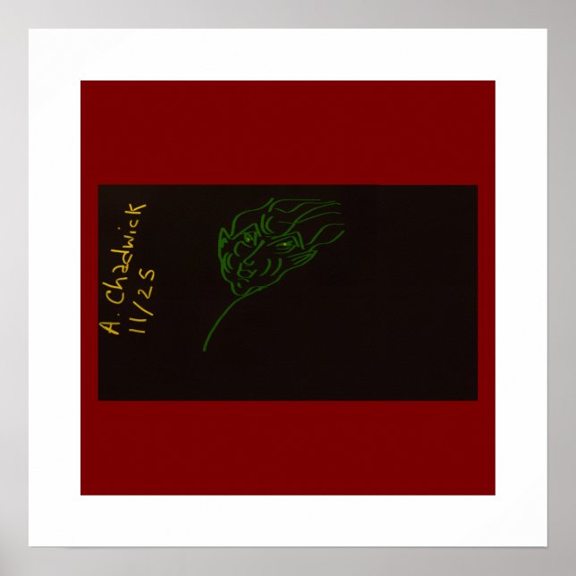 Póster Sci-fi Creature   (Frente)