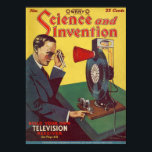 Póster Science And Invention<br><div class="desc">Science And Invention Magazine Cover - Science & Invention,  November 1928. Volume 16 Number 7</div>