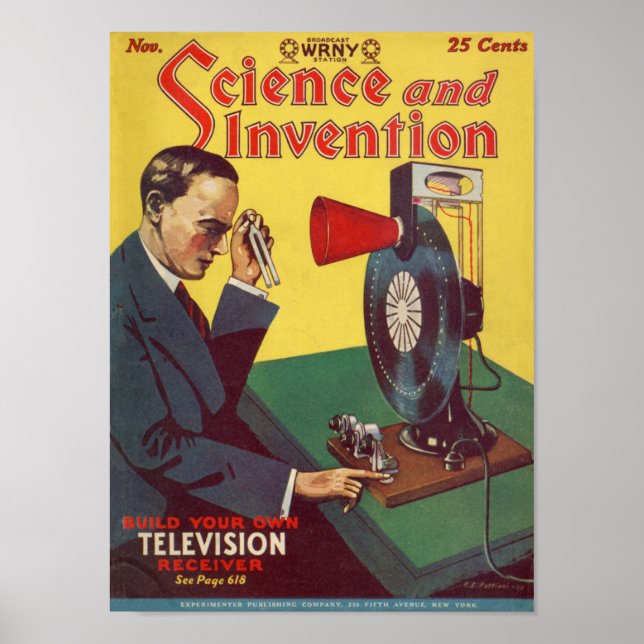 Póster Science And Invention (Frente)