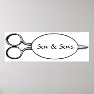 Póster Scissor el poster