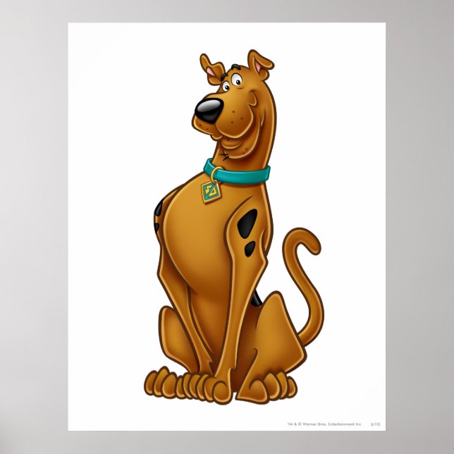 Póster Scooby-Doo Airbrush Pose (Frente)