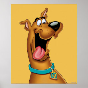 Póster Scooby-Doo Cara emocionada