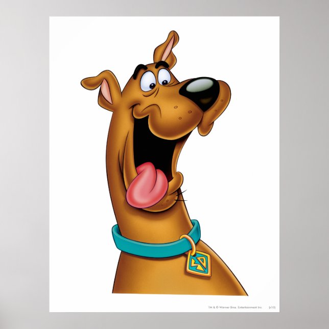 Póster Scooby-Doo Cara emocionada (Frente)