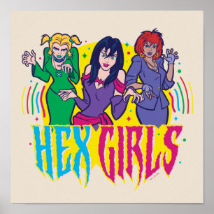 Póster Scooby-Doo   Chicas hexadecimales