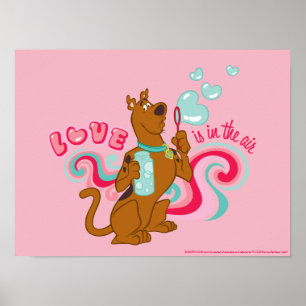 Póster Scooby-Doo - El Amor Está En El Aire