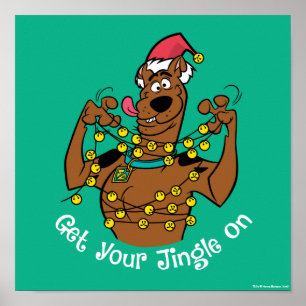 Póster Scooby-Doo "Enciende tu jingle"