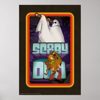 Póster Scooby-Doo | Fantasma Buscando Shaggy y Scooby