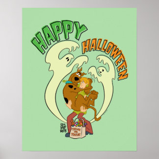 Póster Scooby-Doo | Feliz Halloween