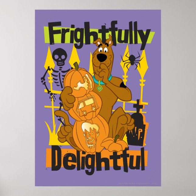 Póster Scooby-Doo Frightfully Delightful (Frente)