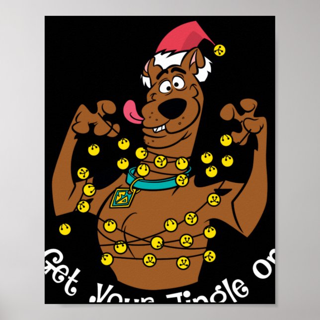 Póster Scooby Doo Get Your Jingle On T Shirt  (Frente)