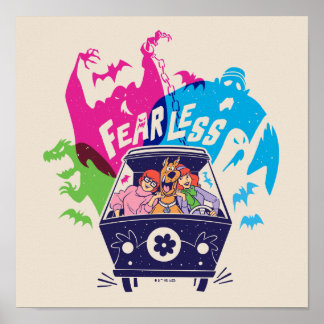 Póster Scooby-Doo | La máquina misteriosa