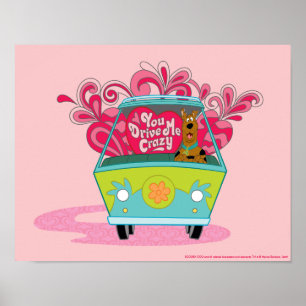 Póster Scooby-Doo - Me Conduces Loco