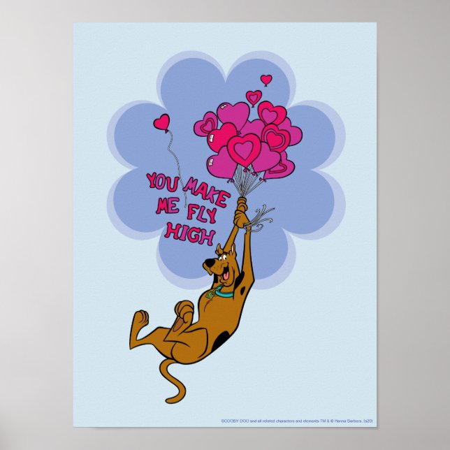 Póster Scooby-Doo - Me Haces volar alto (Frente)