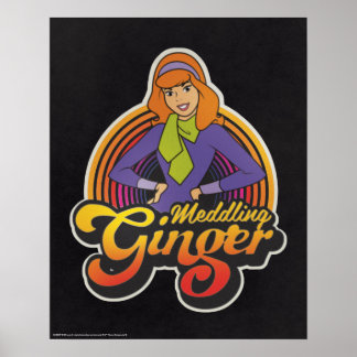 Póster Scooby-Doo | "Meddling Ginger" Daphne