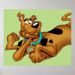 Póster Scooby-Doo mintiendo