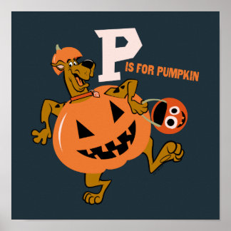 Póster Scooby-Doo | P es para Calabaza