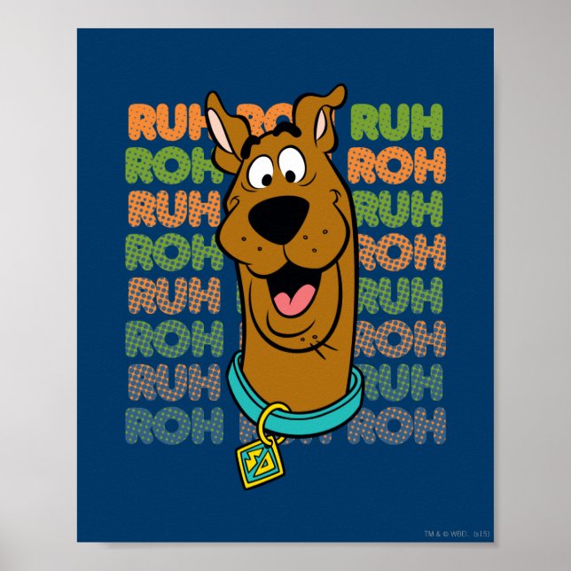 Póster Scooby-Doo Ruh Roh (Frente)