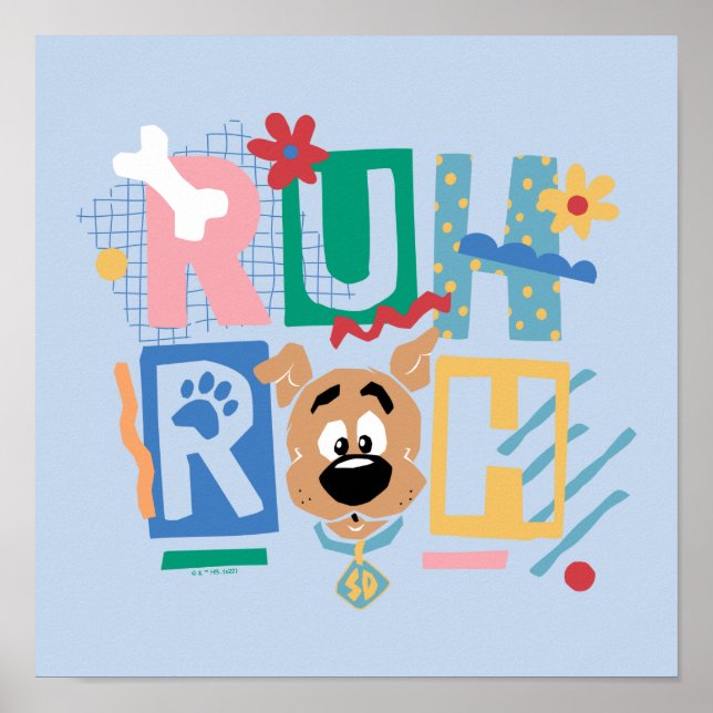 Póster Scooby-Doo | Ruh Roh Baby Scooby-Doo (Frente)