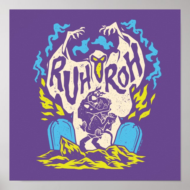 Póster Scooby-Doo | Ruh Roh Scooby & Shaggy (Frente)