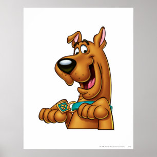 Póster Scooby-Doo se levanta