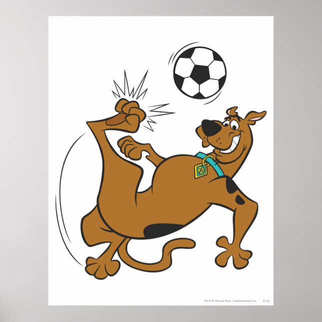 Póster Scooby-Doo Soccer Overhead Kick (Frente)