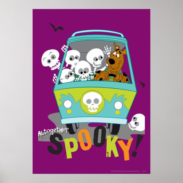 Póster Scooby-Doo Spooky Mystery Machine (Frente)