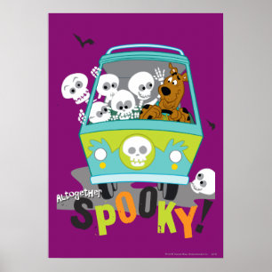 Póster Scooby-Doo Spooky Mystery Machine