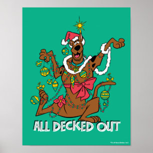 Póster Scooby-Doo Todos Decorados
