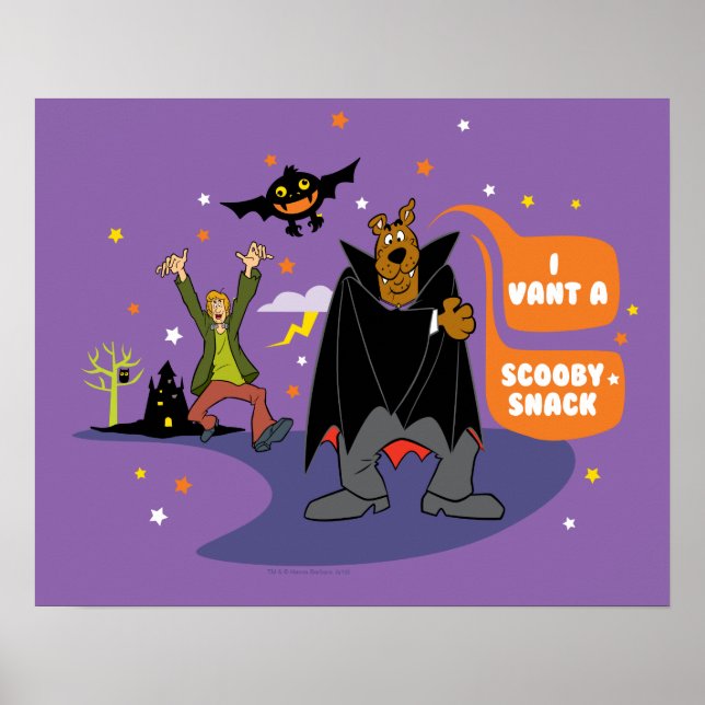 Póster Scooby-Doo | Vant a Scooby Snack (Frente)