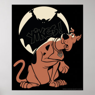 Póster Scooby-Doo "¡Yikes!" Sombra de vampiros