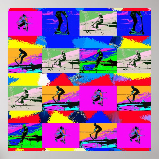 Póster Scoot de Lets (Frente)