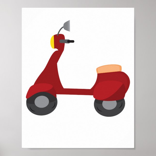 Póster Scooter (Frente)