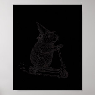 Póster Scooter de marmota se va a cometer locuras del Día