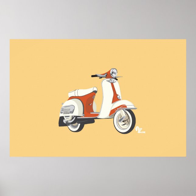 Póster Scooter Poster (Frente)